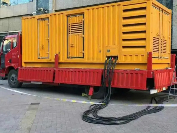 库伦发电机组干接点启动